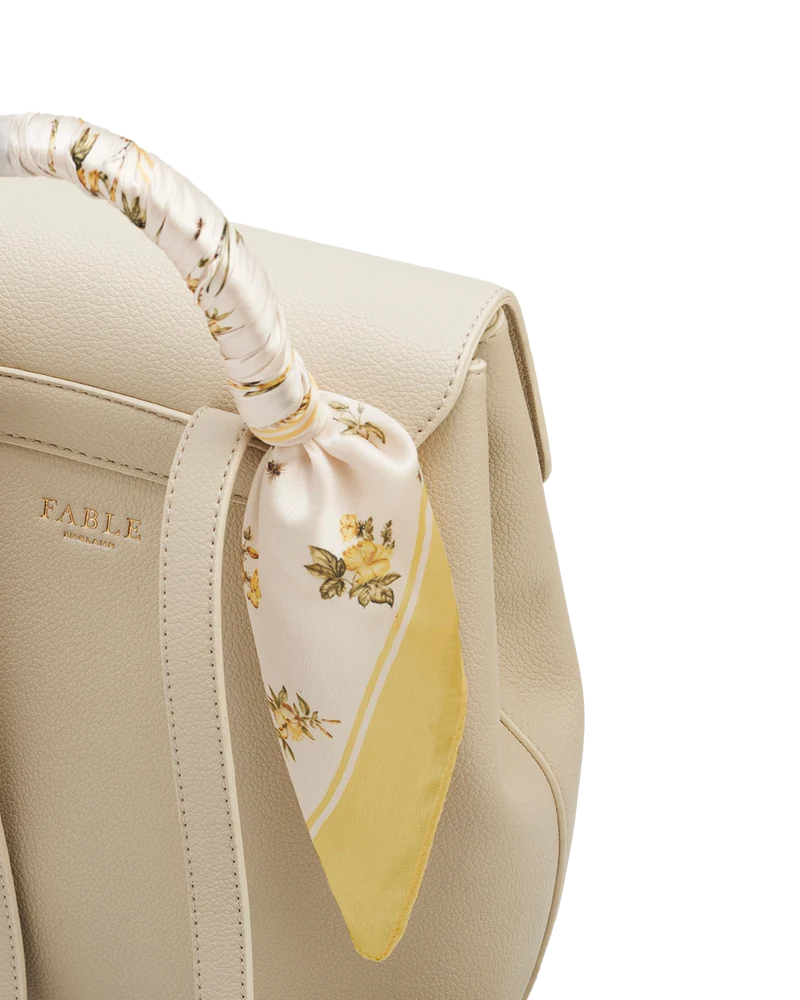 Laura Small Backpack in Stone
