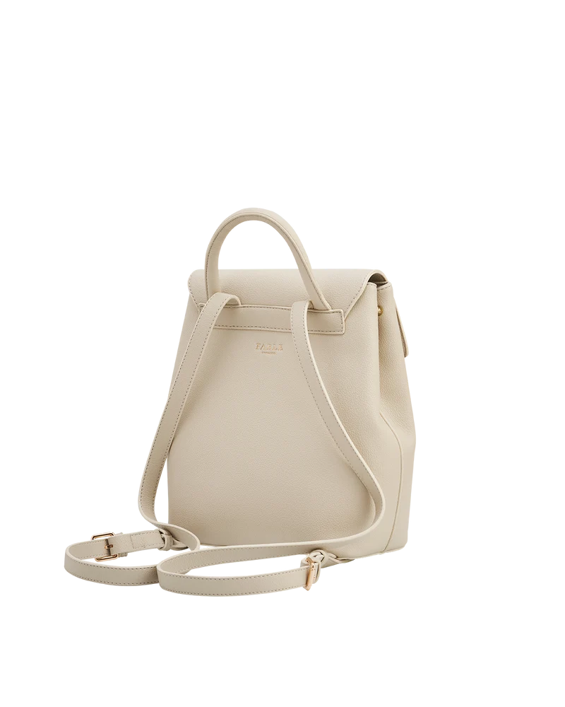 Laura Small Backpack in Stone