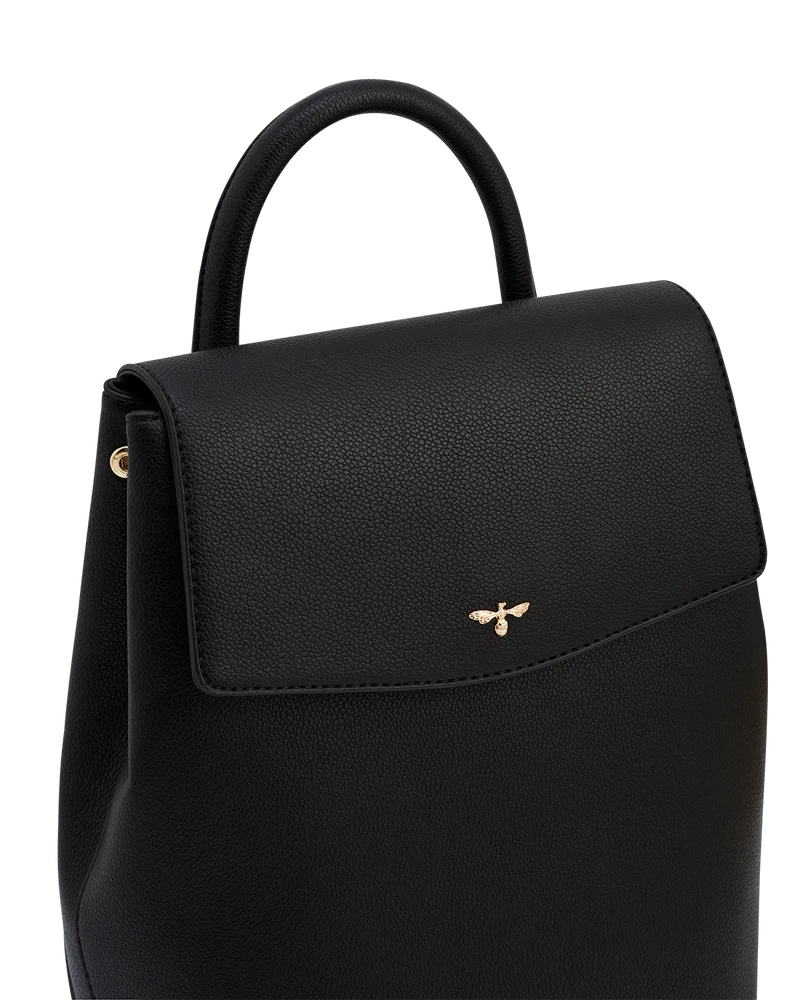 Laura Small Backpack in Black