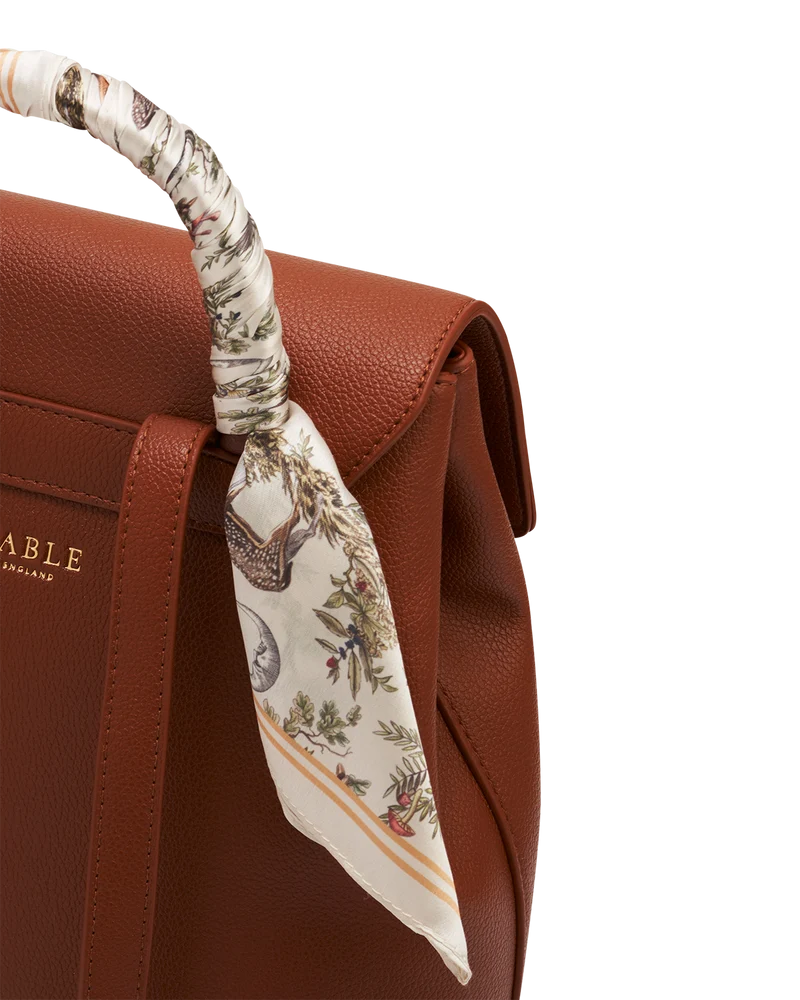 Laura Small Backpack in Tan