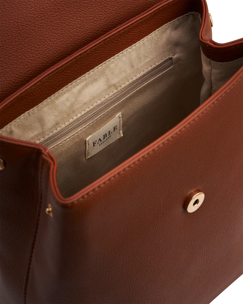 Laura Small Backpack in Tan