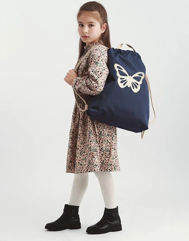 Sac de gymnastique Papillon bleu