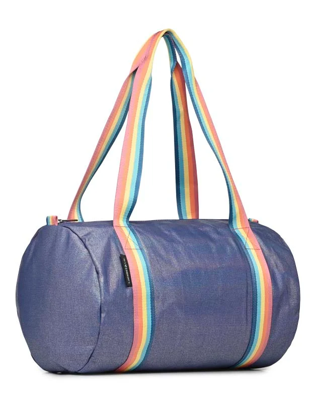 Sac Polochon Irisé Marine