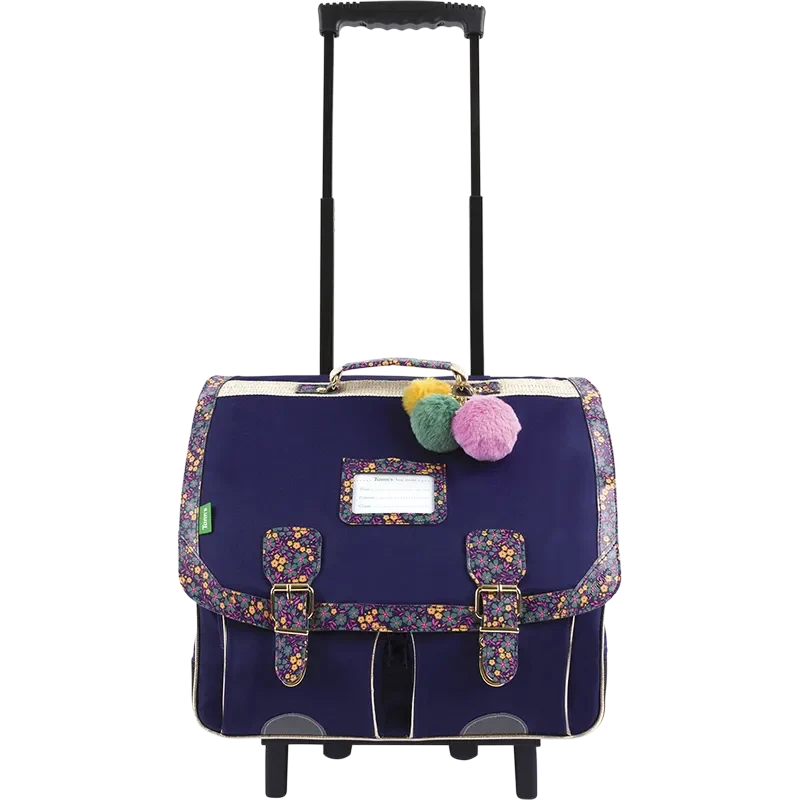 Cartable à Roulettes TANN'S 41cm Soline violet