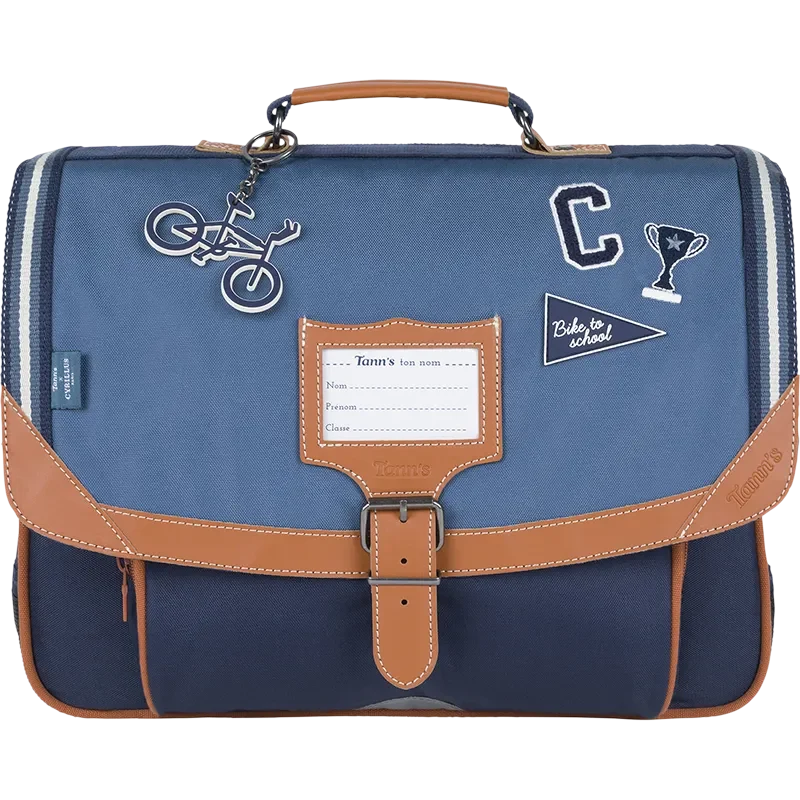 Cartable TANN'S 38cm Clément Bleu x Cyrillus