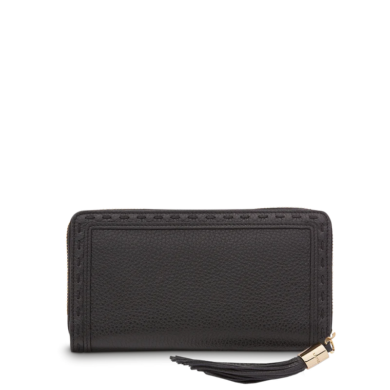 Zipped continental wallet