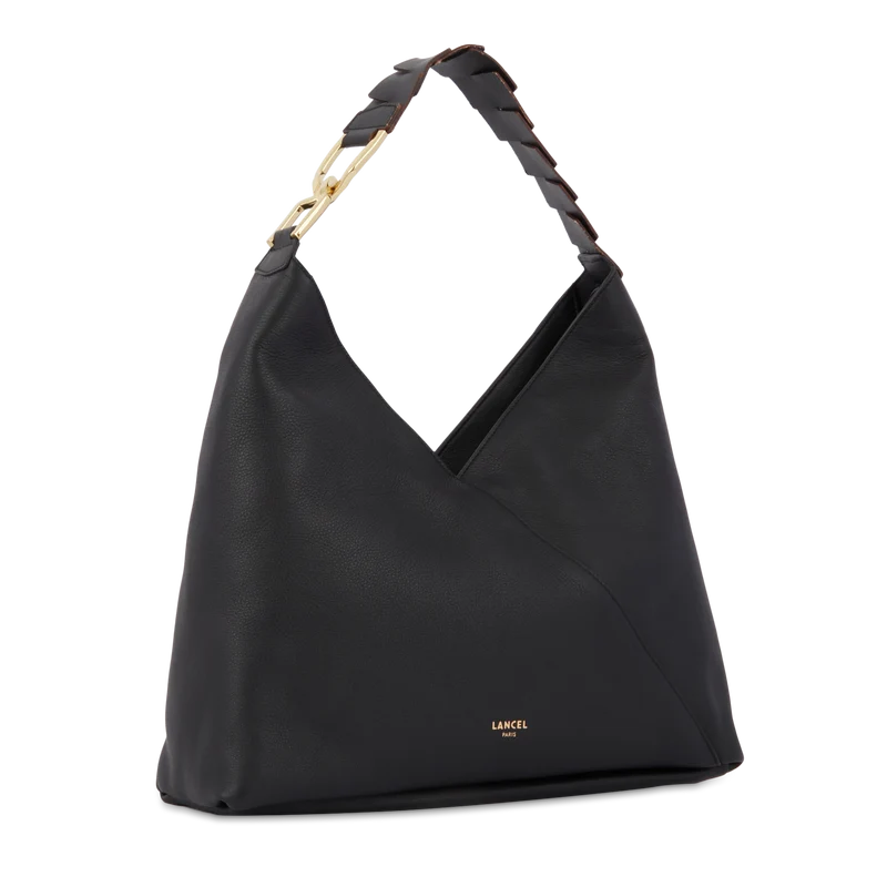 L Zip hobo bag