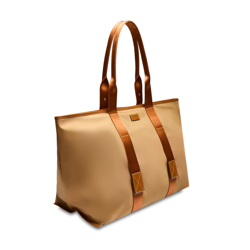 MISTRAL ROLLABLE DE LANCEL SAC CABAS ZIPPE L — BEIGE
