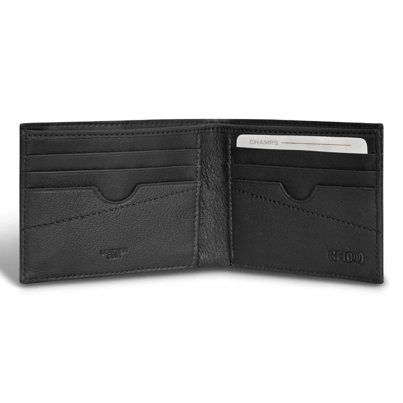 Camo / Leather Bi-Fold Wallet *Drop Ship*