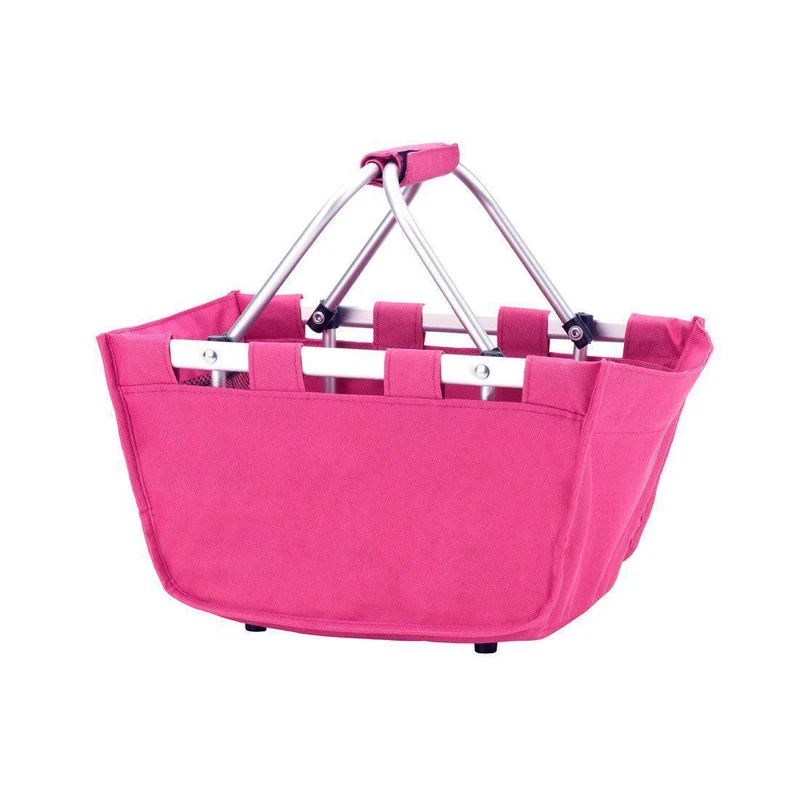 Hot Pink Mini Market Tote - Personalized