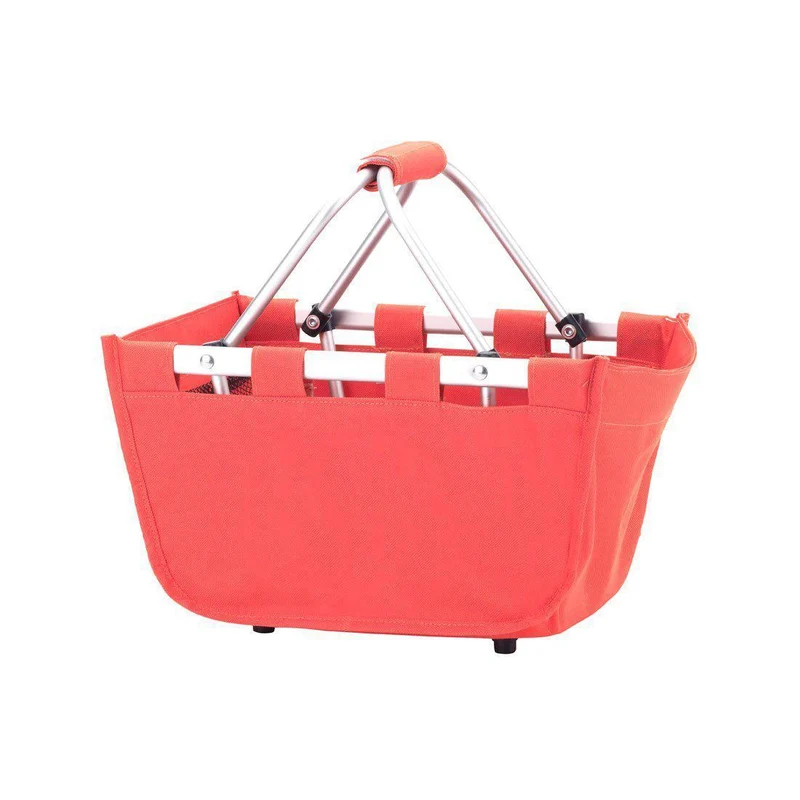 Coral Mini Market Tote - Personalized