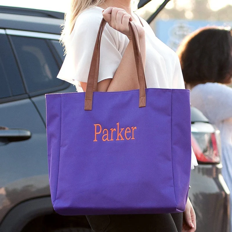 Purple Tote - Personalized