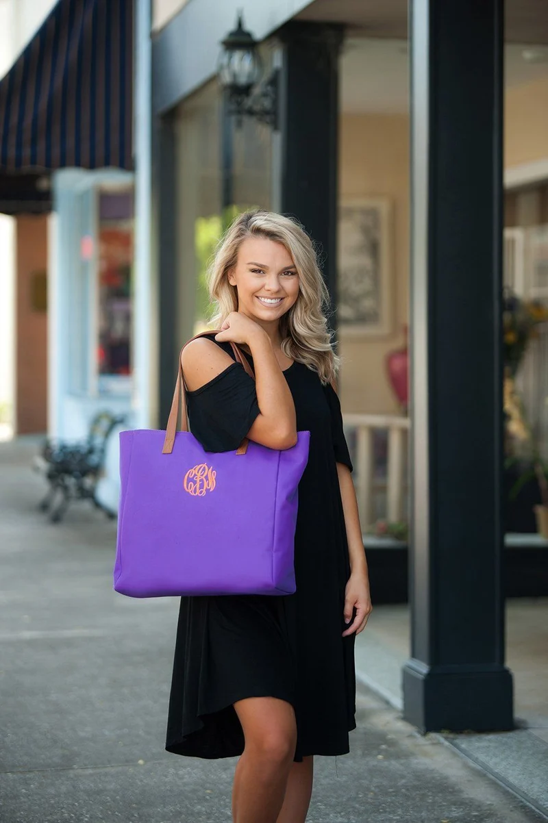 Purple Tote - Personalized