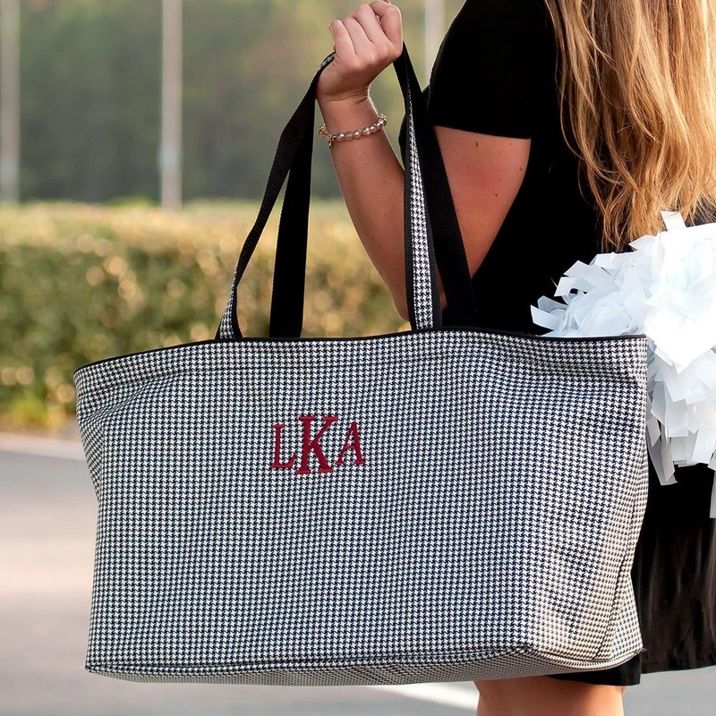 Houndstooth Ultimate Tote - Personalized