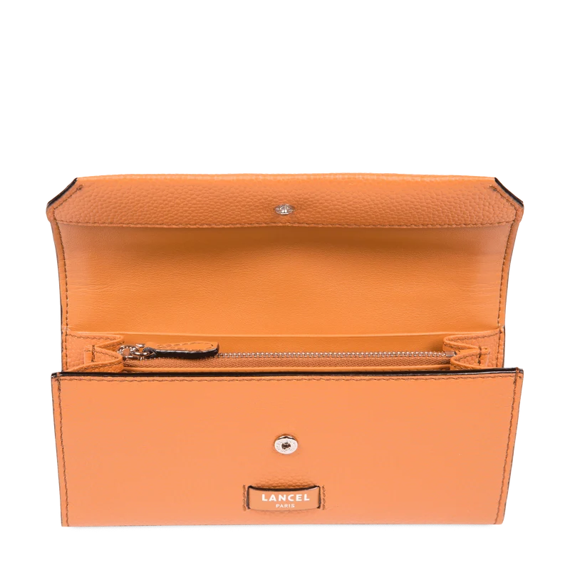 Slim flap wallet