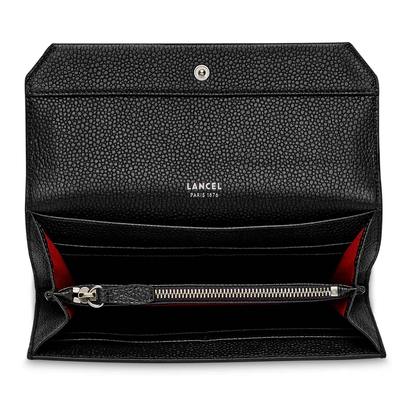 Slim flap wallet