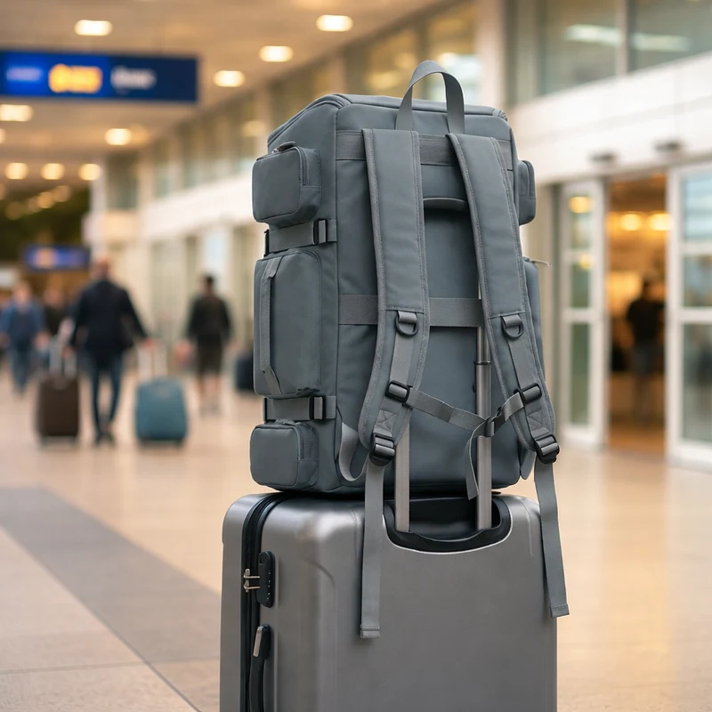 Sac à dos voyageur | Grande ouverture 180°