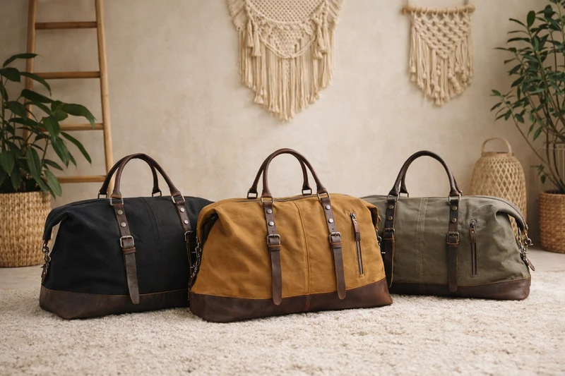 Sac de weekend en toile cirée | Zen Aventurier et pratique
