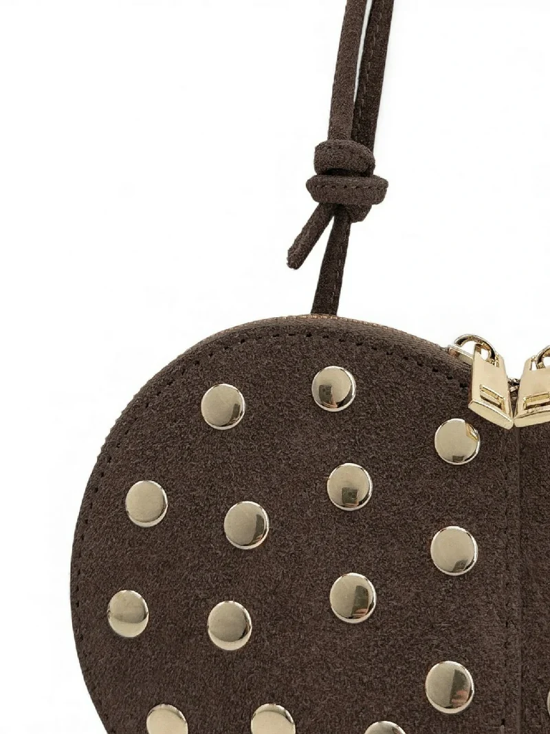 Mini sac bijou en daim C'LOVE Moka