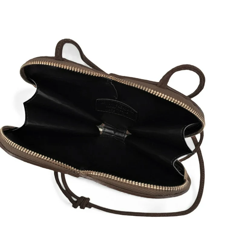 Mini sac bijou en daim C'LOVE Moka