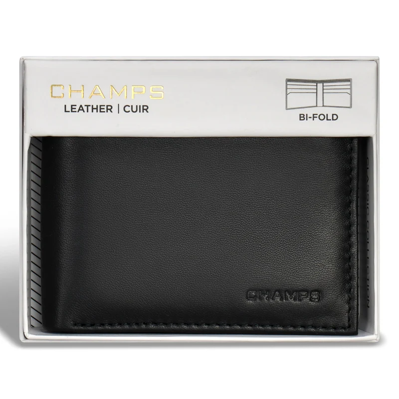 Classic / Leather Bi-Fold Wallet *Drop Ship*
