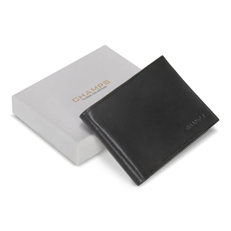 Classic / Leather Center-Wing Wallet *Drop Ship*