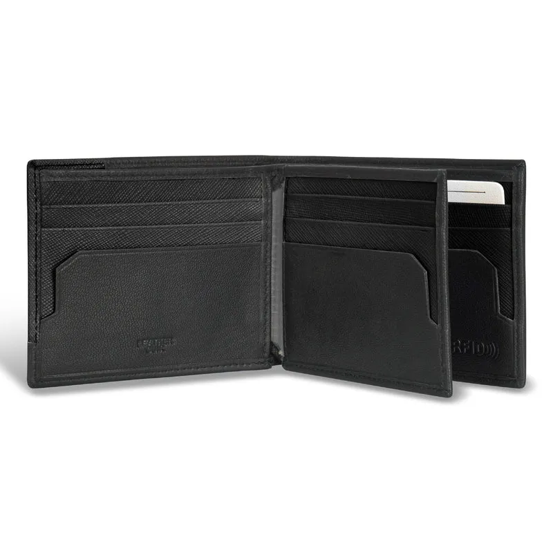 Iconic / Leather Center Wing Wallet *Drop Ship*