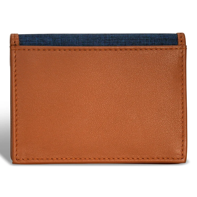 Denim / Leather Cardholder *Drop Ship*