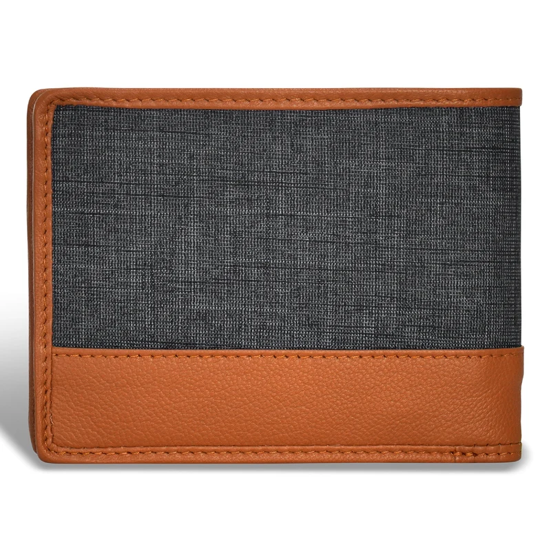 Denim / Leather Bi-Fold Wallet *Drop Ship*