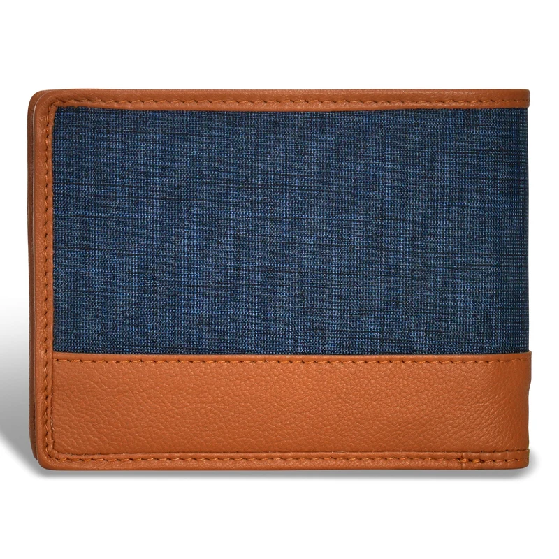 Denim / Leather Bi-Fold Wallet *Drop Ship*