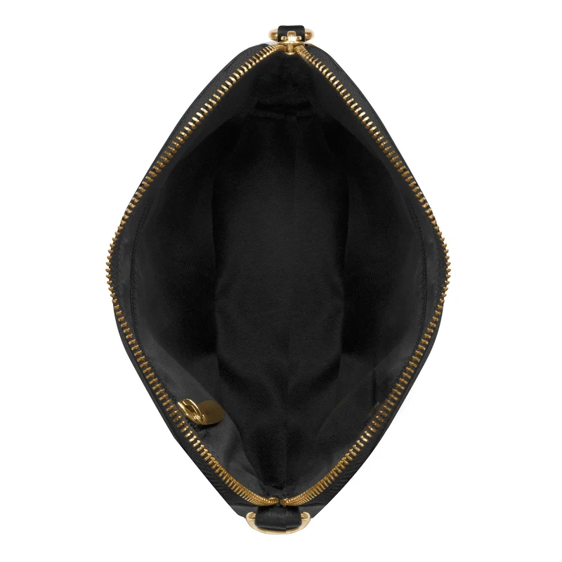 Gala / Leather Top-Zip Shoulder Bag *Drop Ship*