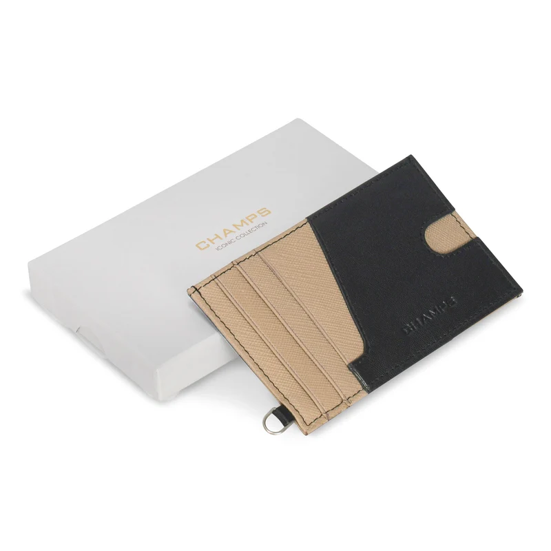 Iconic / Leather Slim cardholder *Drop Ship*