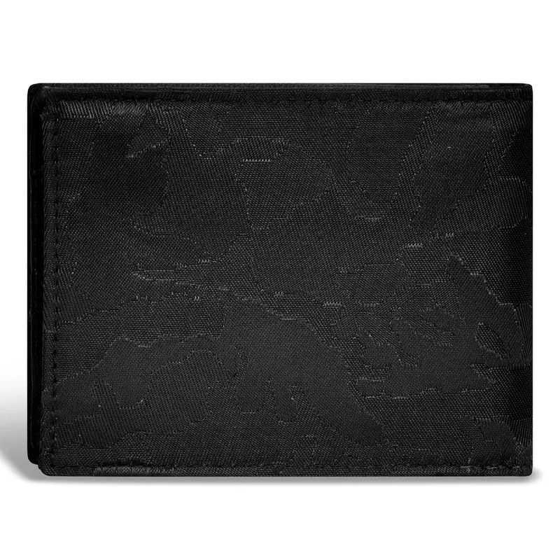 Camo / Leather Top Wing Wallet *Drop Ship*