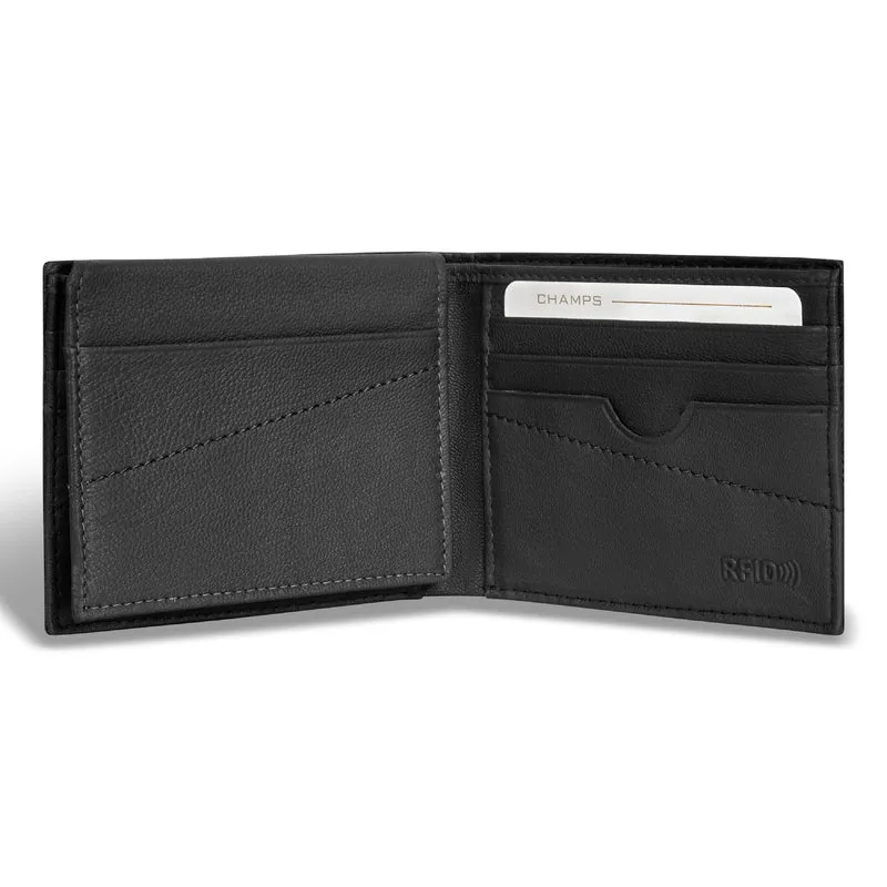 Camo / Leather Top Wing Wallet *Drop Ship*