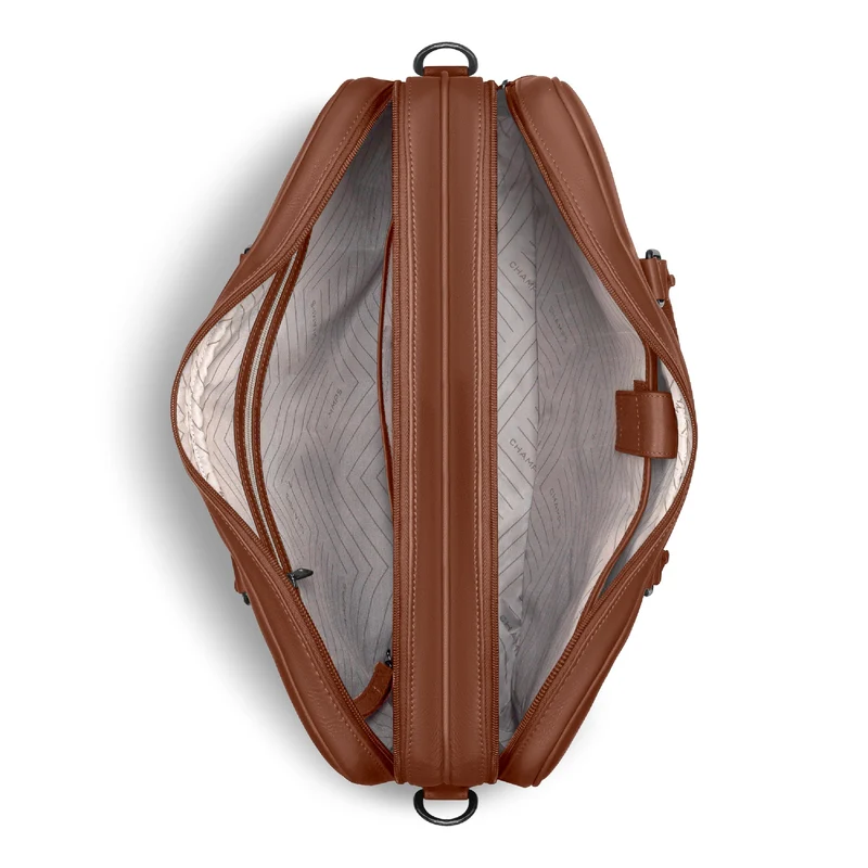 Onyx / Leather Briefcase *Drop Ship*