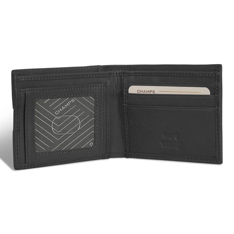 Onyx / Leather Access Bi-Fold Wallet *Drop Ship*