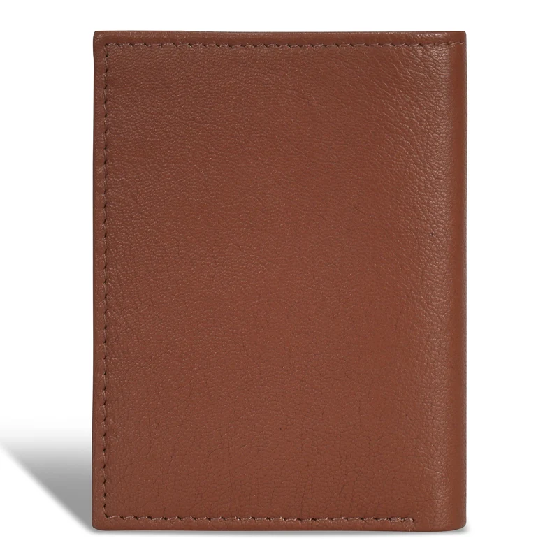 Onyx / Leather Vertical Slim Wallet *Drop Ship*