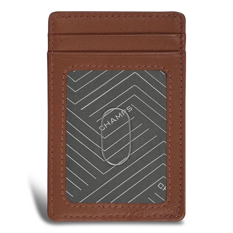 Onyx / Leather Access Card Case *Drop Ship*