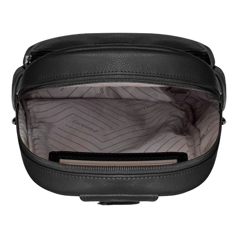 Onyx / Leather Sling Bag *Drop Ship*