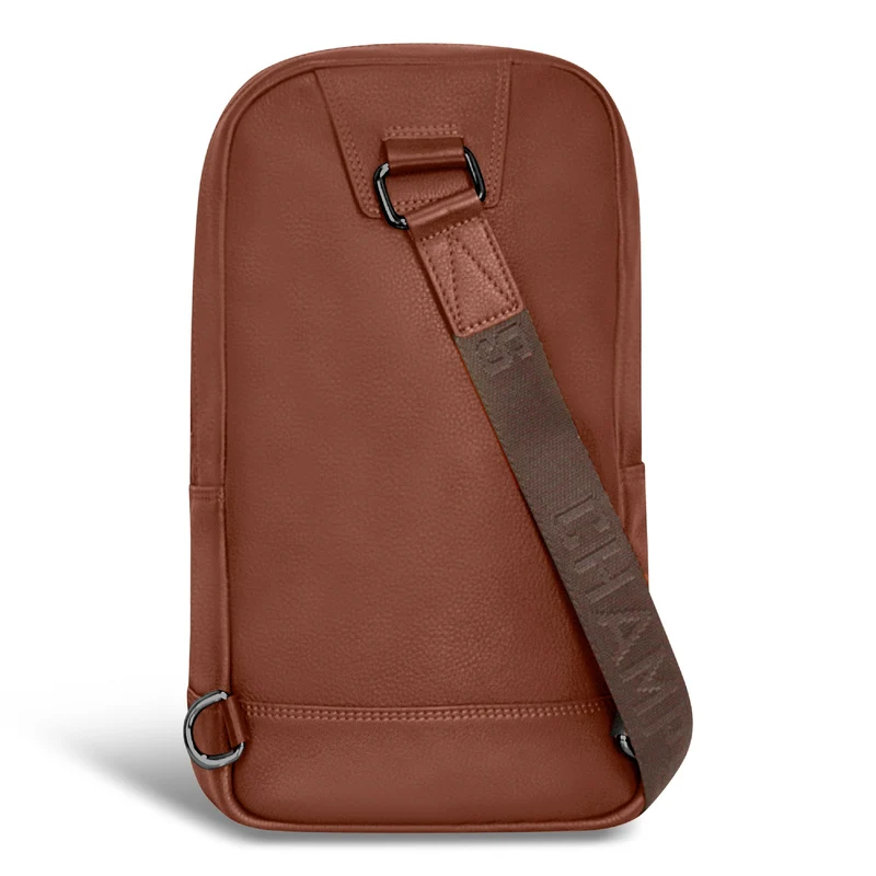 Onyx / Leather Sling Bag *Drop Ship*