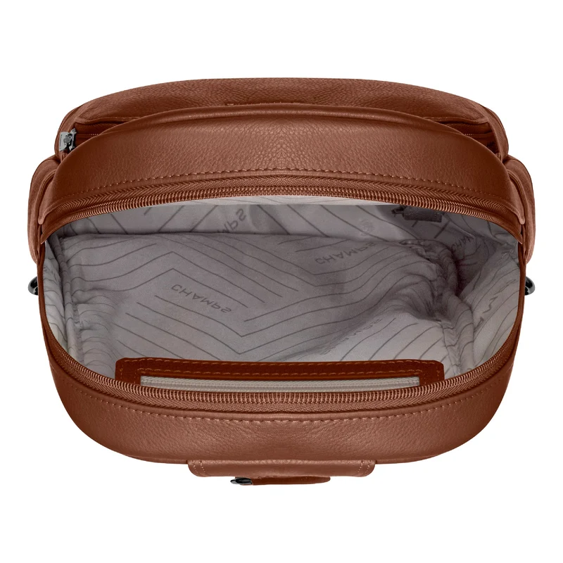 Onyx / Leather Sling Bag *Drop Ship*