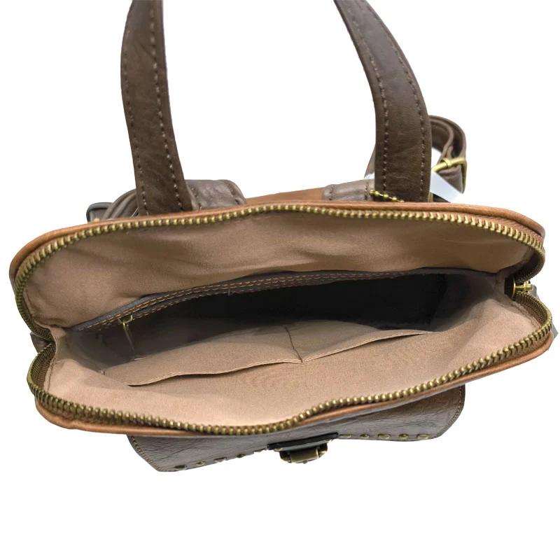 Verota petit sac à dos femme vintage