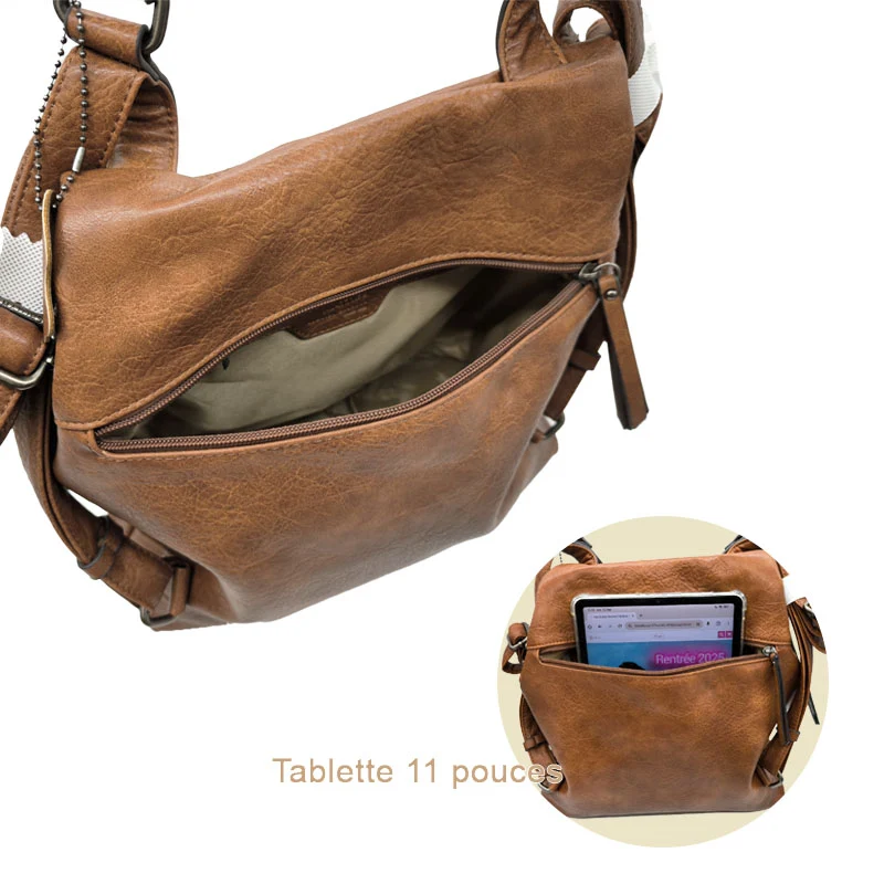 Lauren sac à dos antivol femme