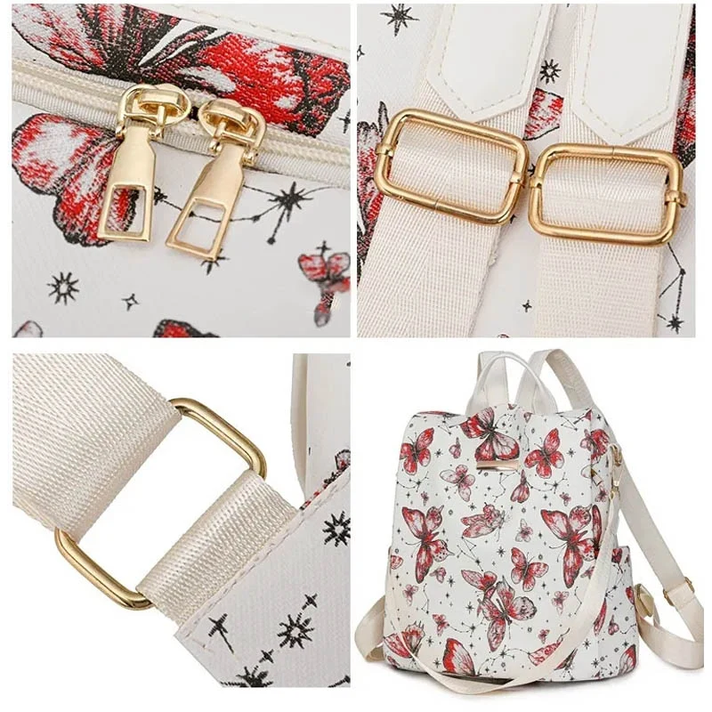 Papillons sac antivol femme tendance