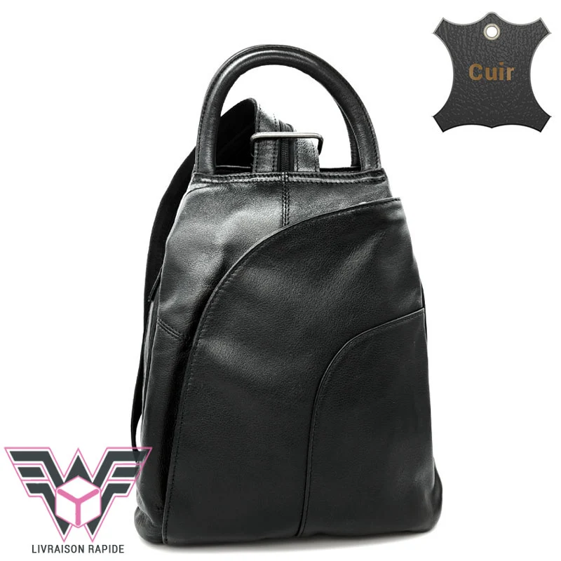 Oda sac à dos cuir convertible bandoulière