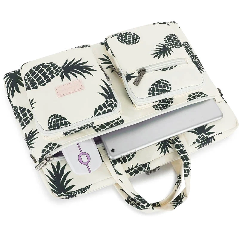Ananas sacoche ordinateur femme originale
