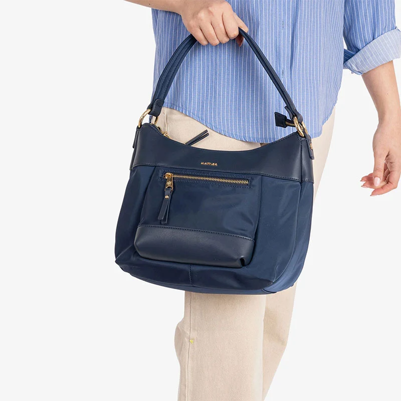 Léa sac à main femme bandoulière multipoches