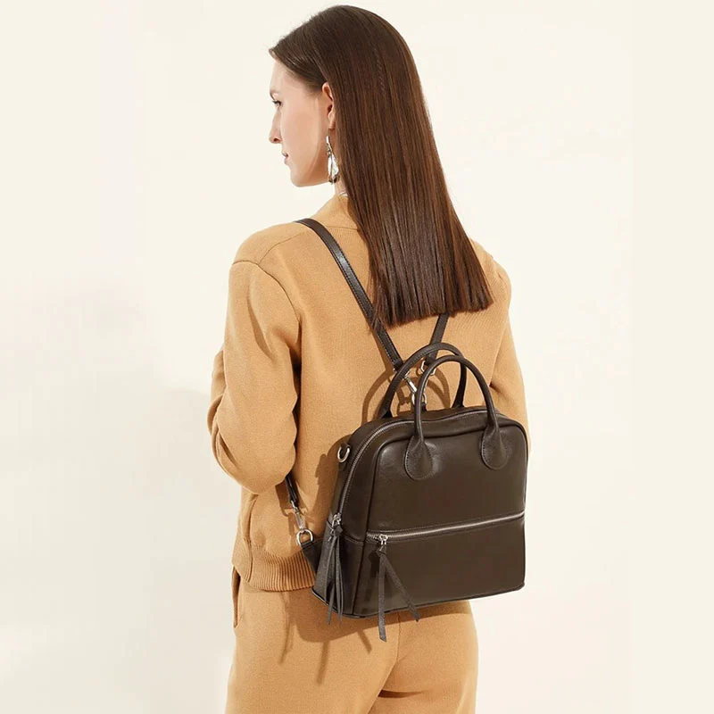 Fanny petit sac à dos femme cuir