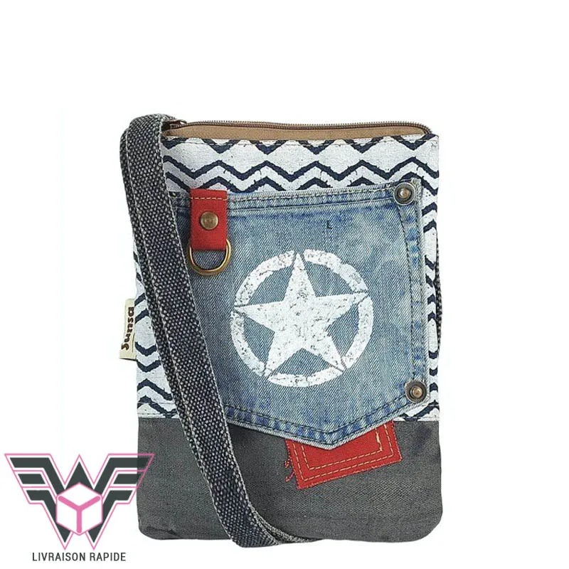 America petit sac bandoulière femme