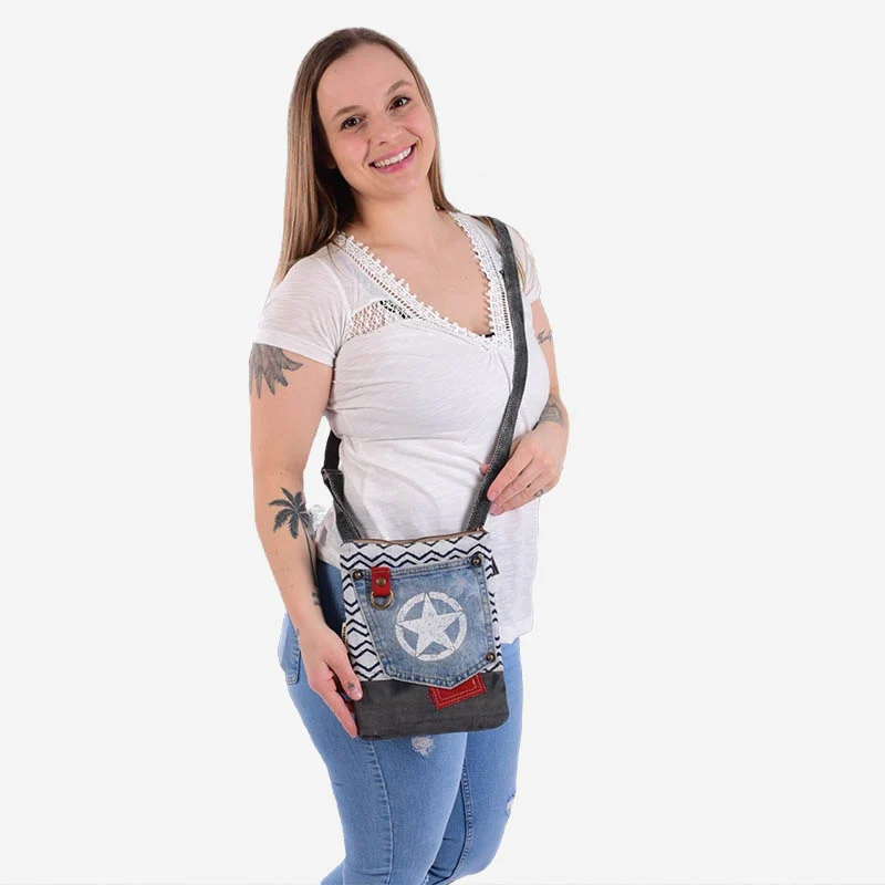 America petit sac bandoulière femme